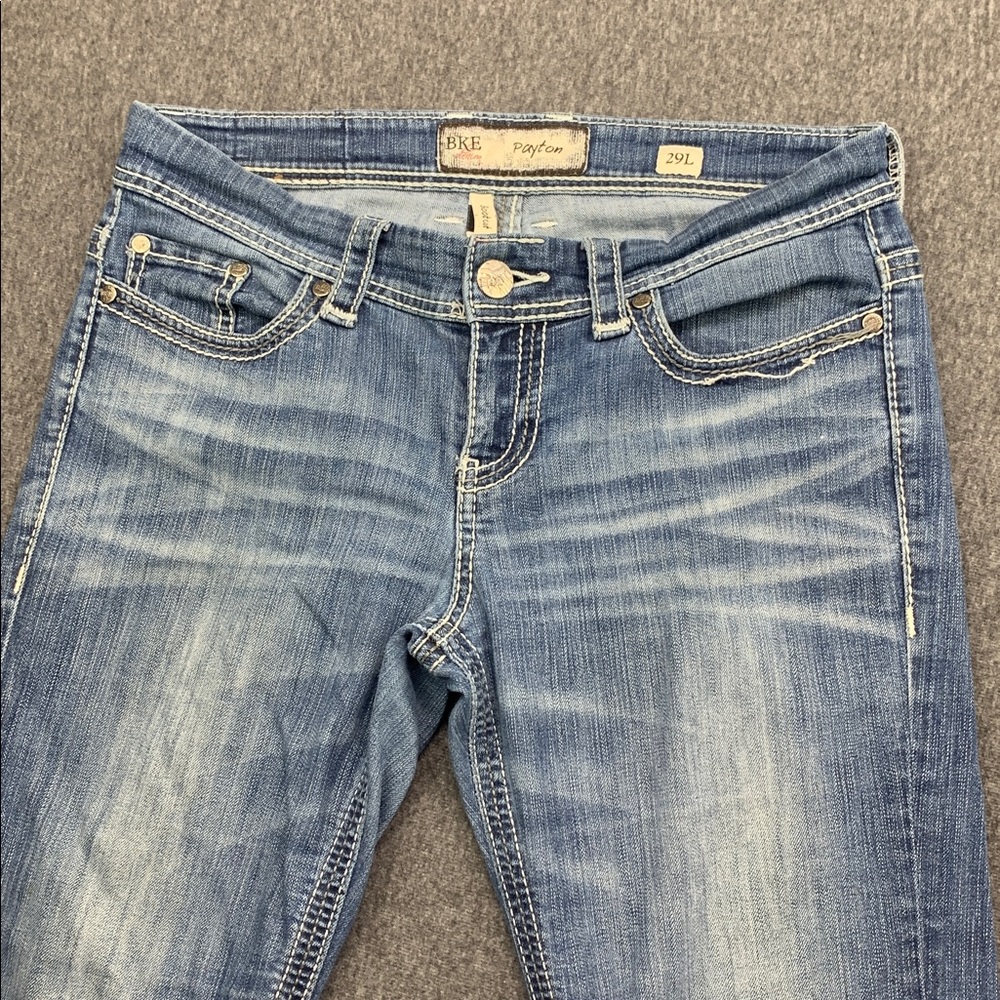BKE Payton Bootcut Women's Blue Jeans - Size 29x32 ACTUAL - Picture 3 of 15